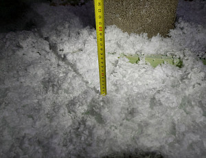 Zateplení stropu novostavby dřevostavby pomocí foukané izolace